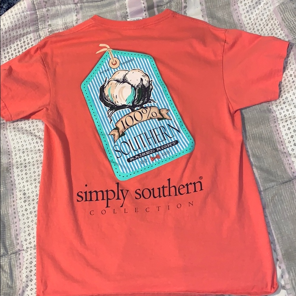 Salmon Simply Southern shirt